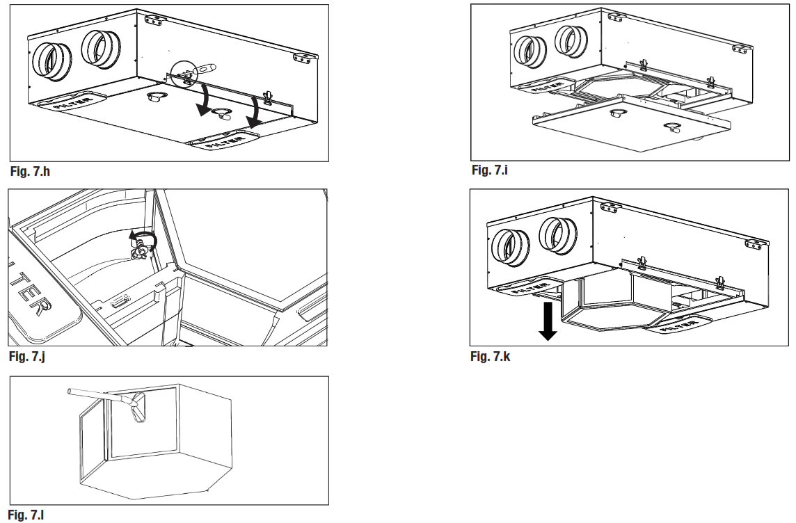 aerauliqa QRP125 Heat-recovery ventilation unit - Fig 11aerauliqa QRP125 Heat-recovery ventilation unit - Fig 11