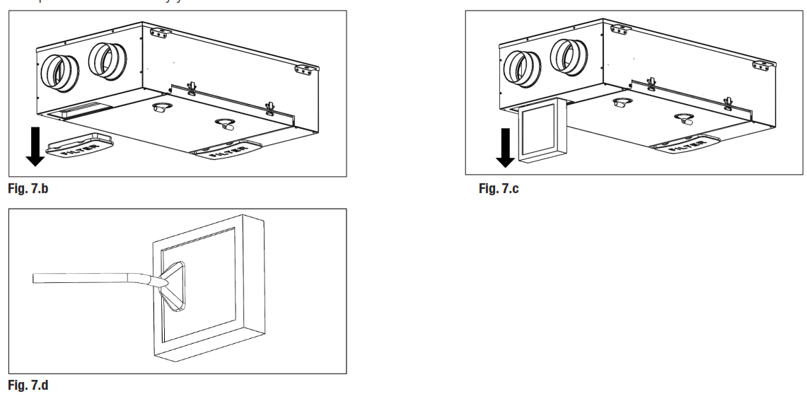 aerauliqa QRP125 Heat-recovery ventilation unit - Fig 9