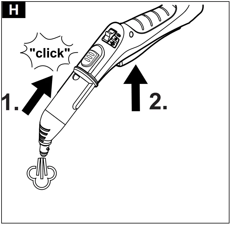 SC 5 EasyFix Premium Iron Installation illustration