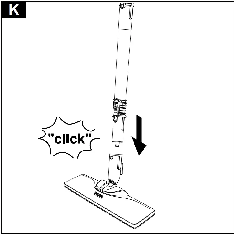 SC 5 EasyFix Premium Iron Installation illustration