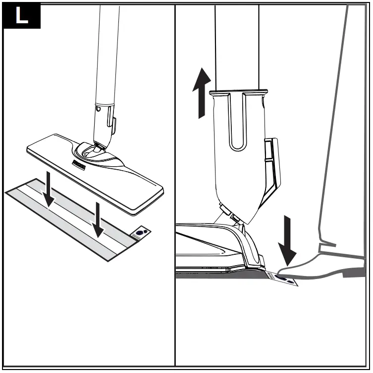 SC 5 EasyFix Premium Iron Operation illustration