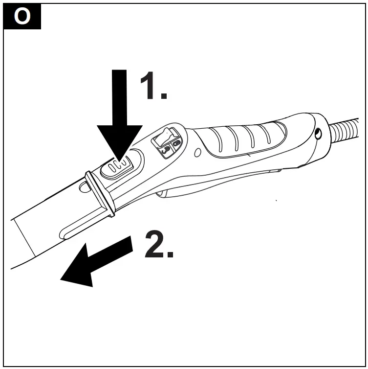 SC 5 EasyFix Premium Iron Installation illustration
