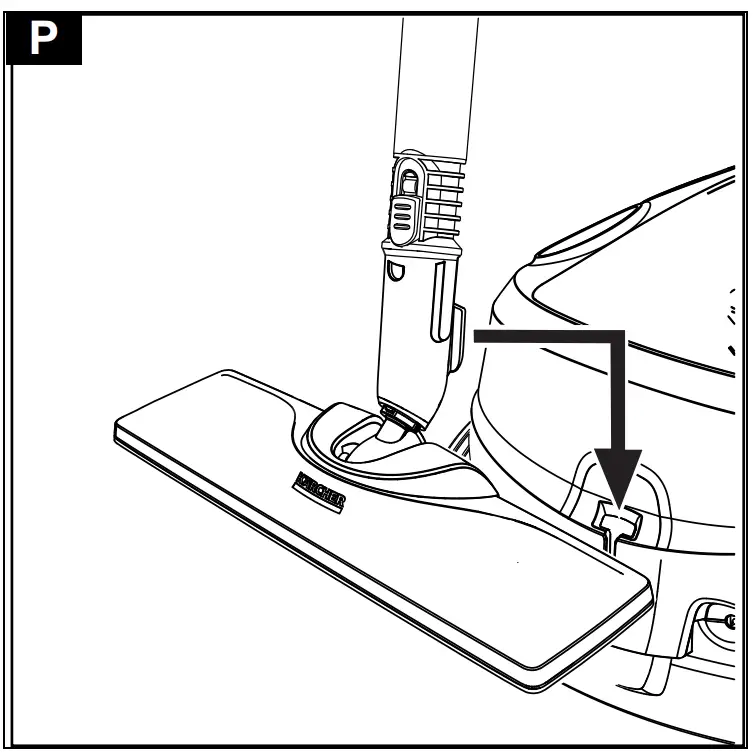 SC 5 EasyFix Premium Iron Operation illustration