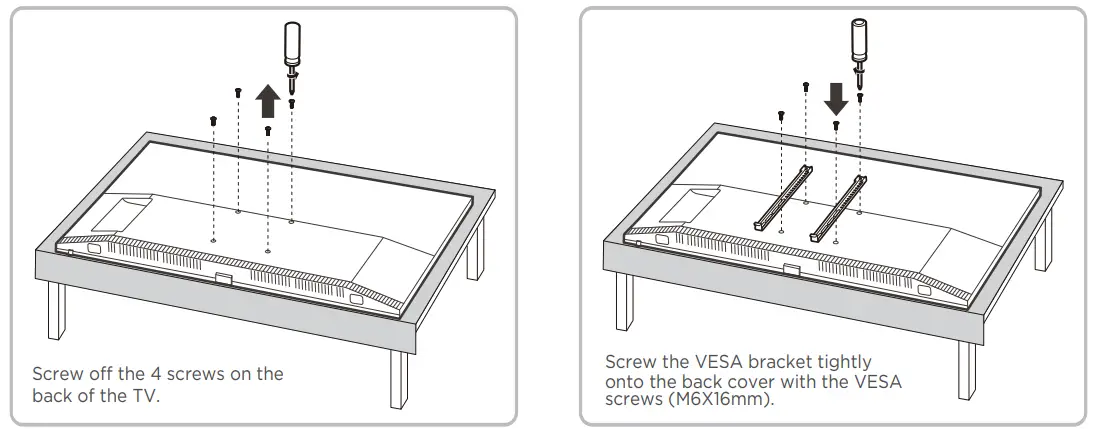 TCL R613 6 Series 55 Inch Class 4K UHD Dolby Vision HDR Roku Smart TV - To mount