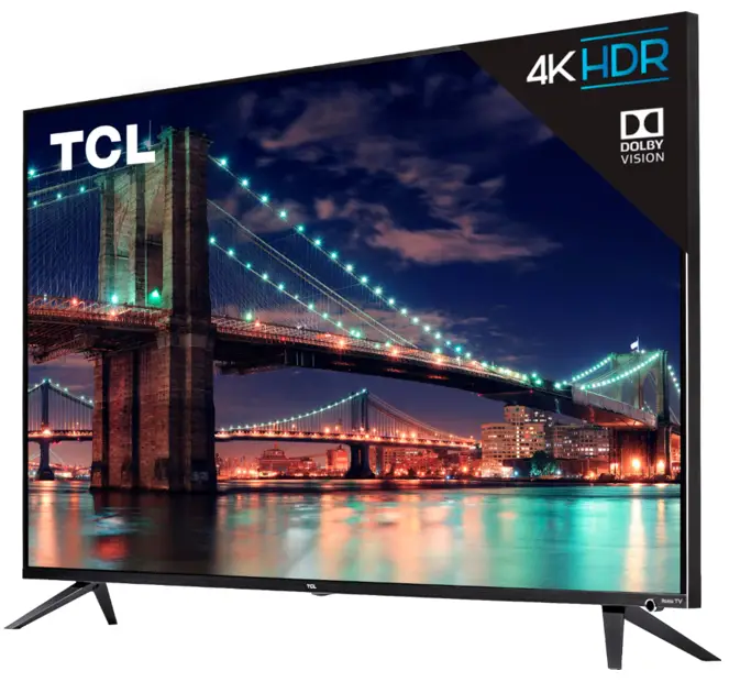 TCL R613 6 Series 55 Inch Class 4K UHD Dolby Vision HDR Roku Smart TV