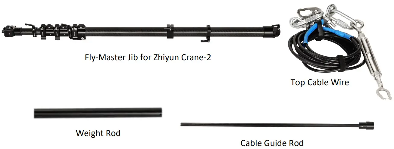 PROAIM JB FLMS 01 Fly master 13ft Telescopic Carbon Fiber Jib Crane - The Box