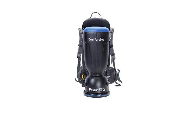 Powr-flite Bp6-bp10 Series Comfort Pro Backpack Vacuum Instruction Manual