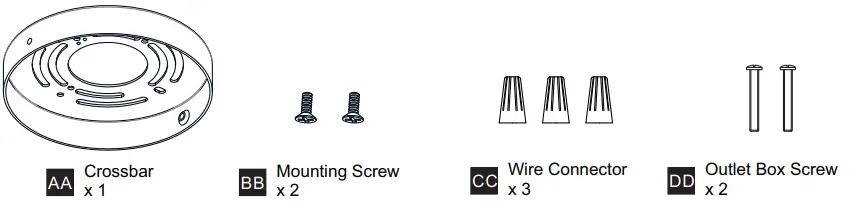 QUOIZEL-ADL1716MBK-Black-Semi-Flush-Mount-Ceiling-Light-fig3