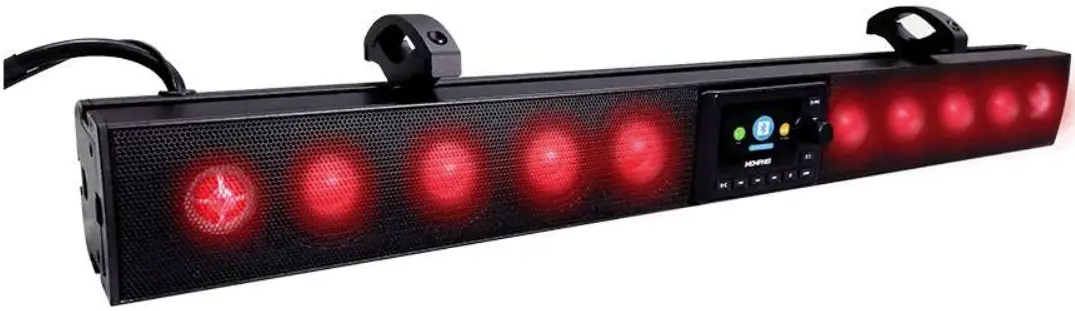 MEMPHIS AUDIO MXASB35V3 35 Inch Clamp Mount Soundbar