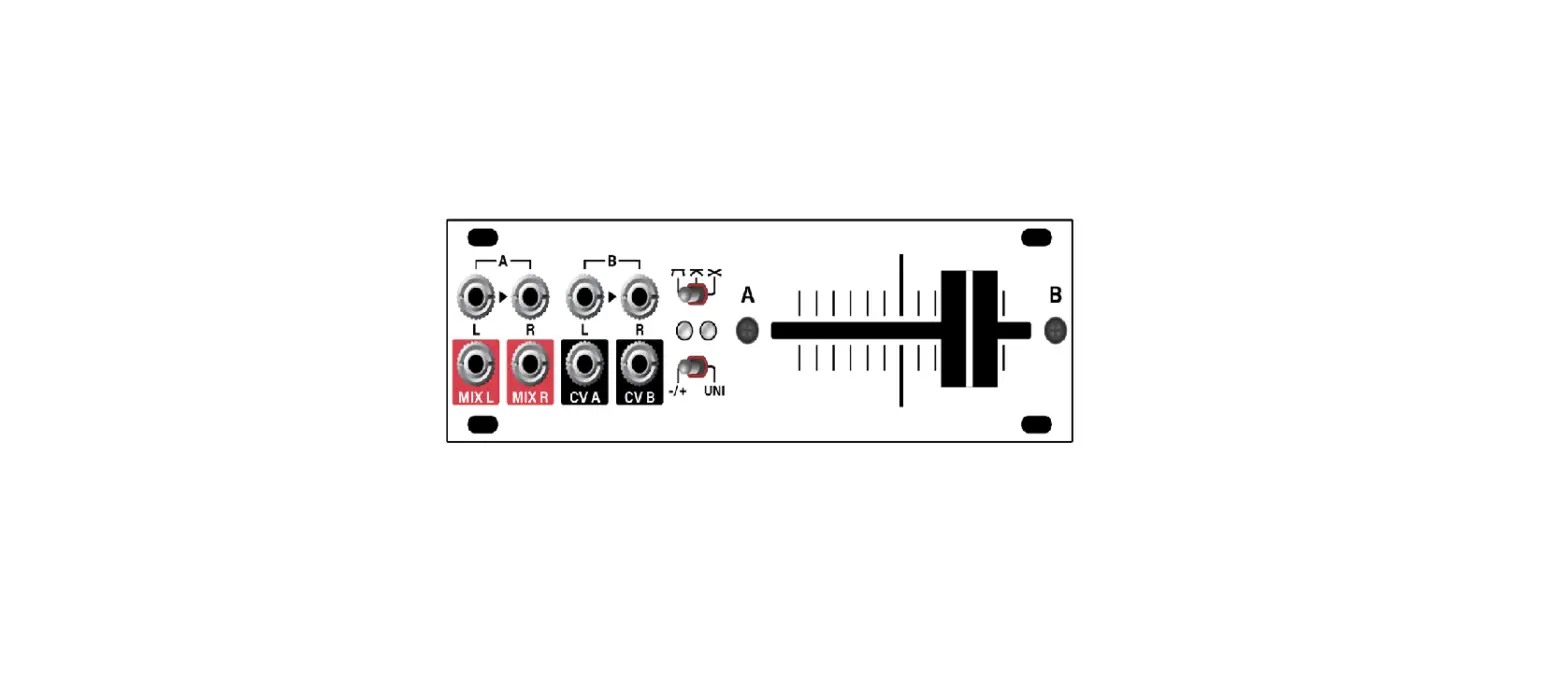 Intellijel Xfade 1u Dj-style Stereo Crossfader Module User Manual Intellijel Xfade 1u Dj-style Stereo Crossfader Module User Manual