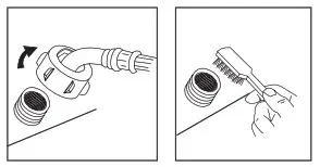 SOLT GGSTLW70RC Top Load Washing Machine - CLEANING THE INLET FILTER