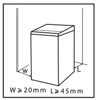 SOLT GGSTLW70RC Top Load Washing Machine - Installation 1