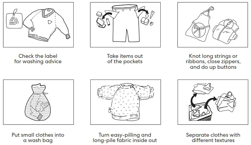 SOLT GGSTLW70RC Top Load Washing Machine - WASHING CONSIDERATIONS