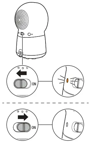 vtech RM7754HD 7-inch Smart Wi-Fi 1080p - Connect the baby monitor 2