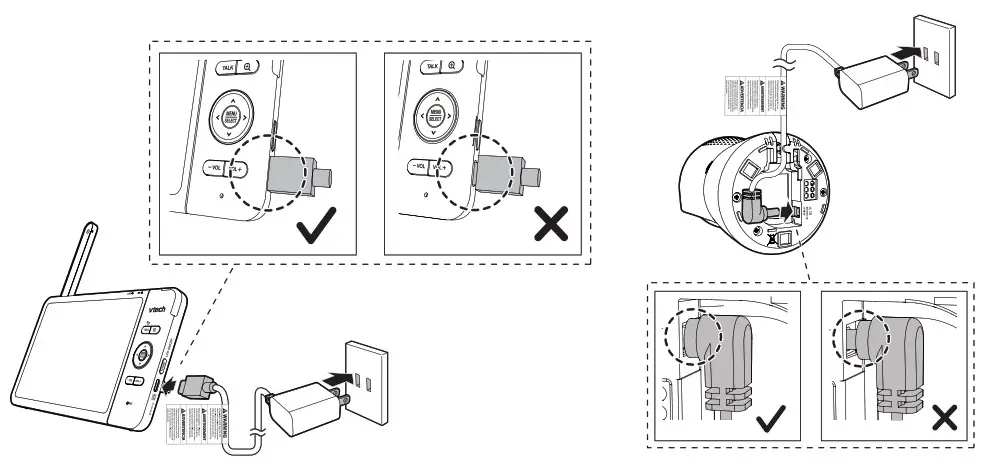 vtech RM7754HD 7-inch Smart Wi-Fi 1080p - Connect the baby monitor