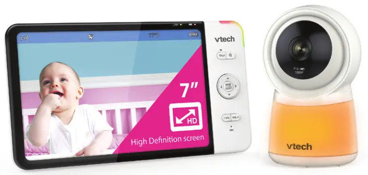 vtech RM7754HD 7-inch Smart Wi-Fi 1080p - Cover