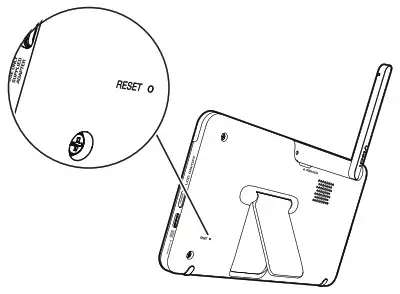 vtech RM7754HD 7-inch Smart Wi-Fi 1080p - Turn on off the parent unit screen 2