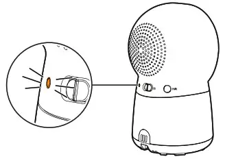 vtech RM7754HD 7-inch Smart Wi-Fi 1080p - Turn onoff baby unit's status LED