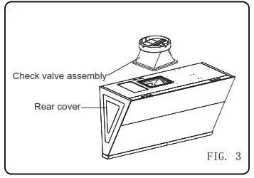Haier HH S901GS Ventilation Hood - installation 8