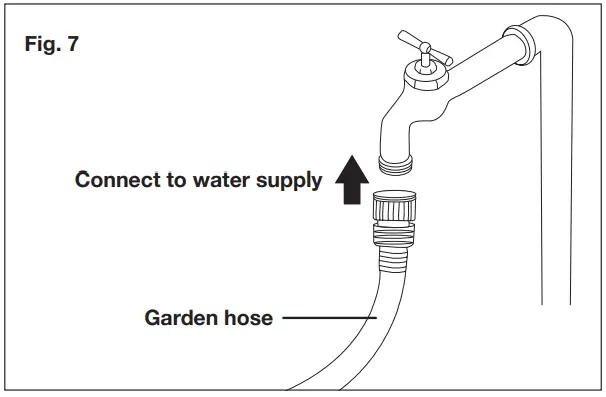 SNOW JOE 24V PP350 LTE P1 Cordless Portable Power Cleaner - Connect to water supply