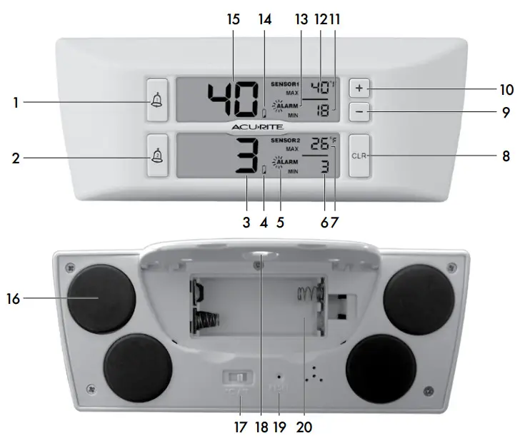 ACURITE 00986 Digital Refrigerator - Features & Benefits