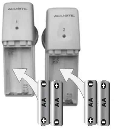 ACURITE 00986 Digital Refrigerator - Sensors