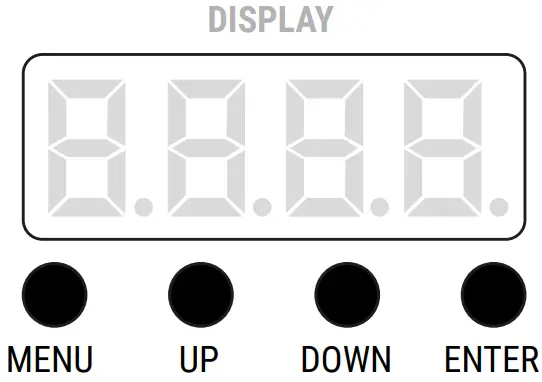 Flash-Butrym F7100752 LED 100W BEAM - MENU and DISPLAY