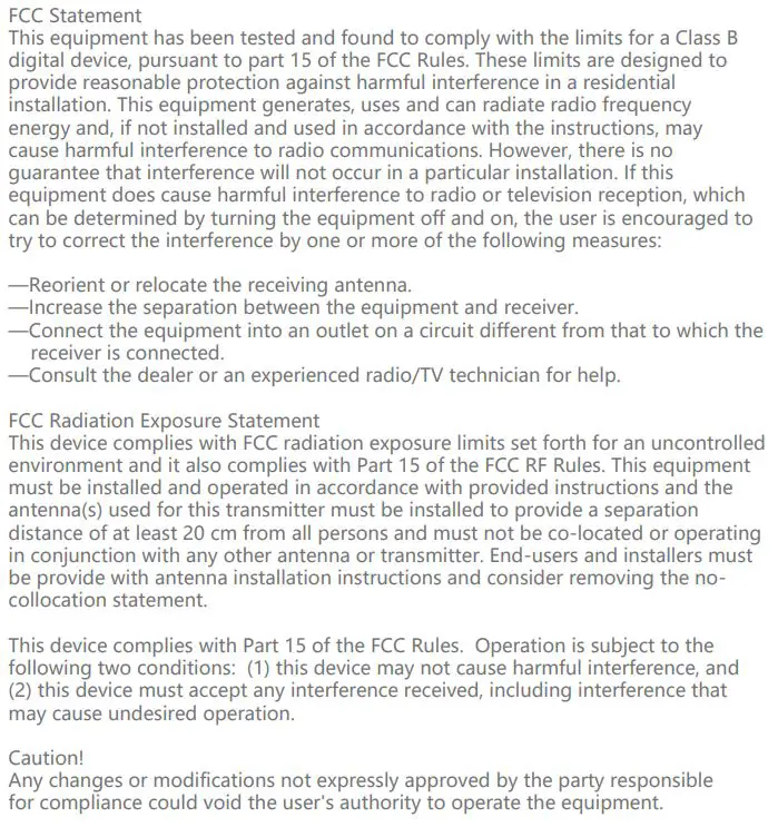 MEARI BABY5T Baby Monitor User Guide - Functions