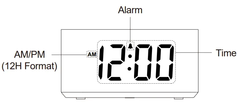 HOUSBAY-RS13-Digital-Alarm-Clock-FIG2