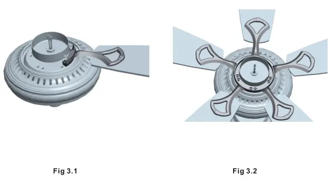CARRO ADC525DL6 52 Inch 5 Blade Crystal Rustic Ceiling Fan-fig6
