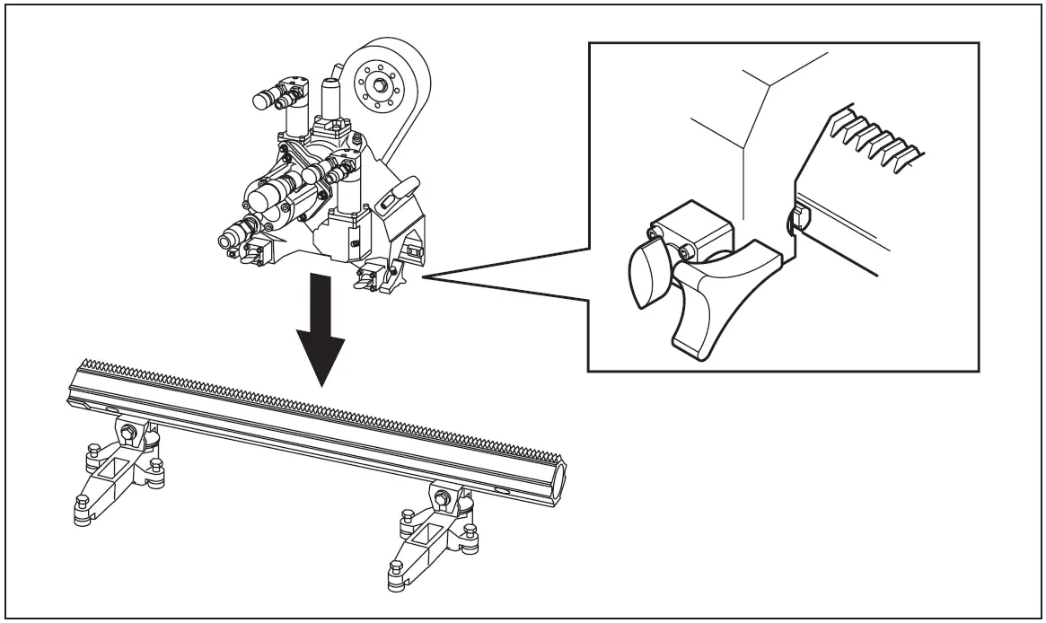 TYROLIT DZ-S2 Hydraulic Wall Saw 02