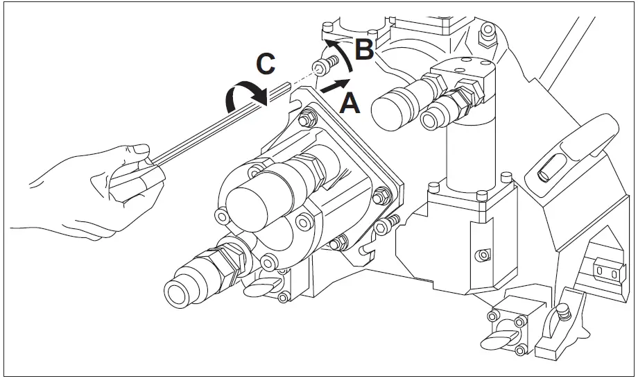 TYROLIT DZ-S2 Hydraulic Wall Saw 06