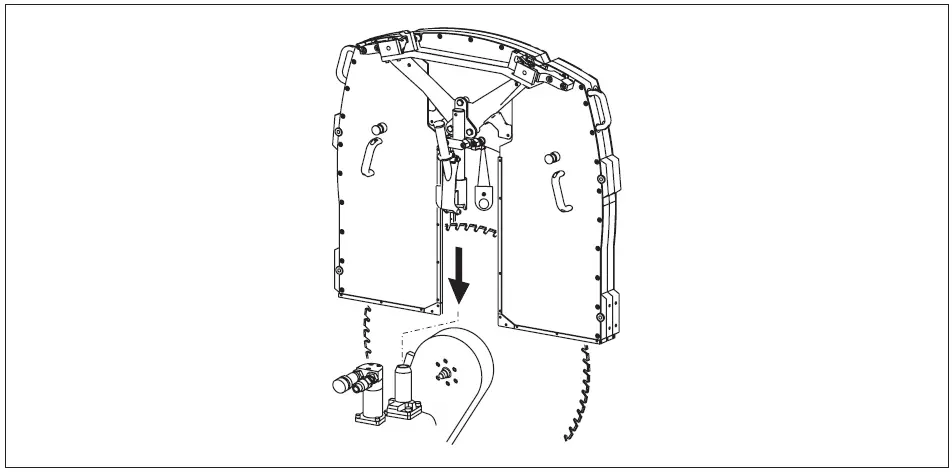 TYROLIT DZ-S2 Hydraulic Wall Saw 09