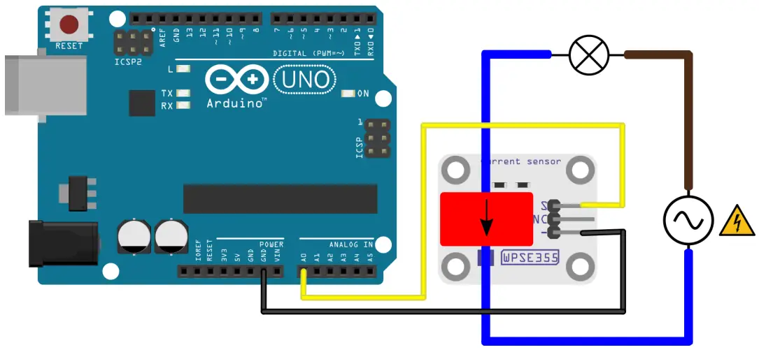 WHADDA WPSE355 Current Measuring Sensor - Figure 1