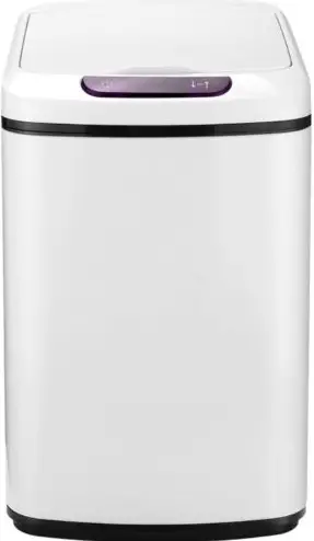 HANOVER-HTRASH12L-4-12L-White-Stainless-Steel-Trash-Can-PRO