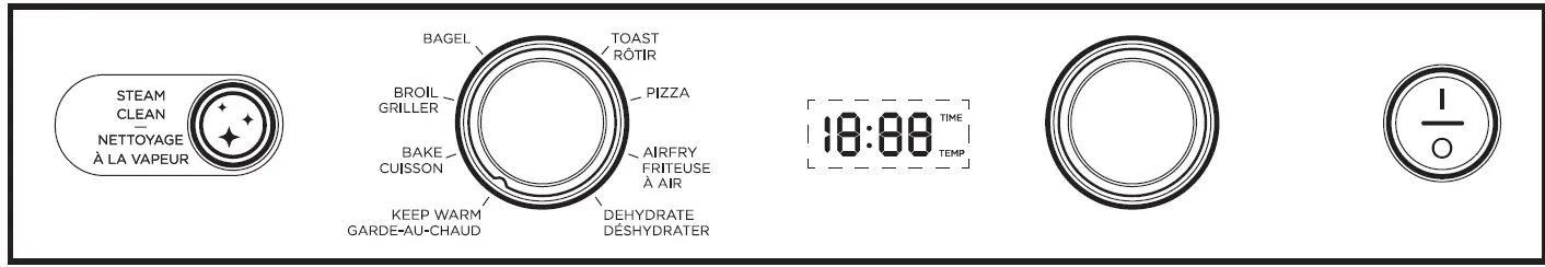 BLACK DECKER TOD6020BC Air Fry Toaster Oven 08