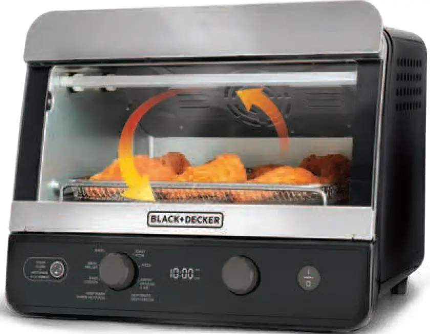 BLACK DECKER TOD6020BC Air Fry Toaster Oven PRODUCT