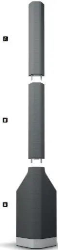 LD SYSTEMS LDMAUIP900B Powered Column Porsche Design Studio-FIG2