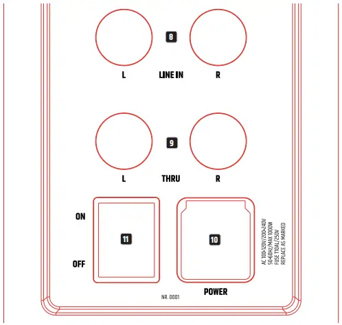 LD SYSTEMS LDMAUIP900B Powered Column Porsche Design Studio-FIG4