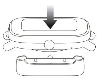 AMAZFIT A2018 GTS 2 mini Smartwatch - charging progress.
