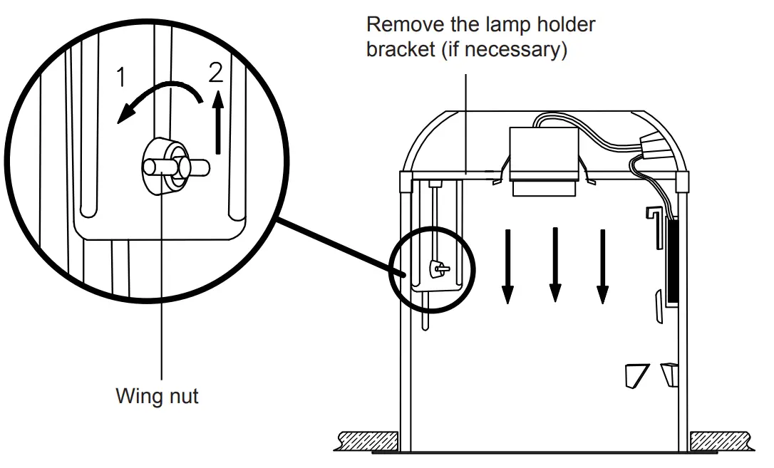 Installation Into Existing Recessed Fixture