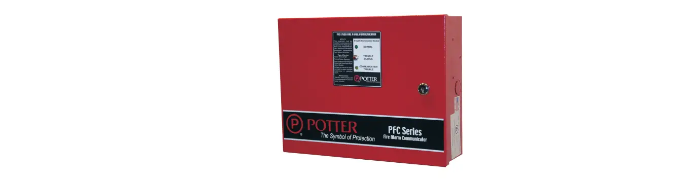 Potter Pfc-7500 Series Fire Alarm Communicator Owner's Manual