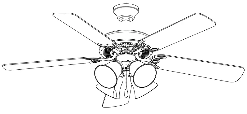 MAXIM-LIGHTING-89907FTSNWP-Basic-Max-52-Inch-Ceiling-Fan-fig-1
