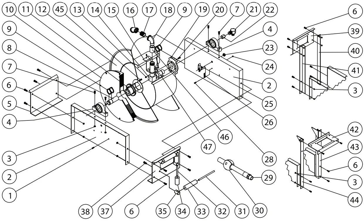 REELCRAFT Series D9000 Spring Driven Hose Reels
