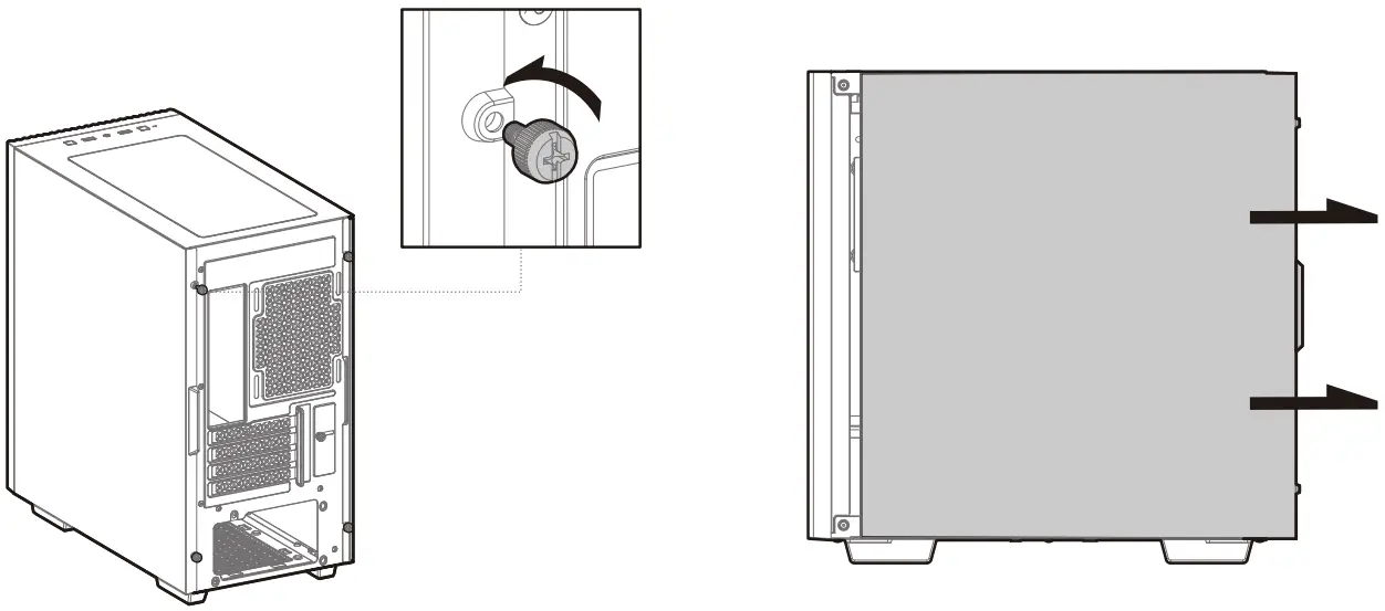 Removing the Metal Side Panel