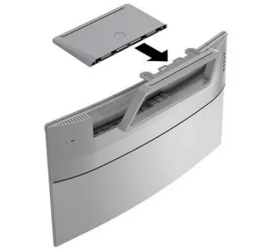 hp Z4N74AA 27 Curved Display Monitor - Setting