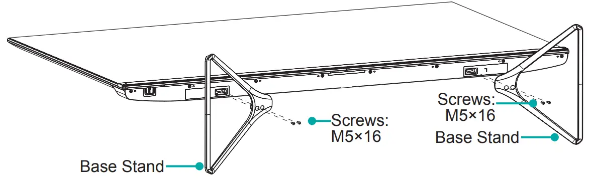 Hisense 75U80G 8K ULED Android TV --- Base