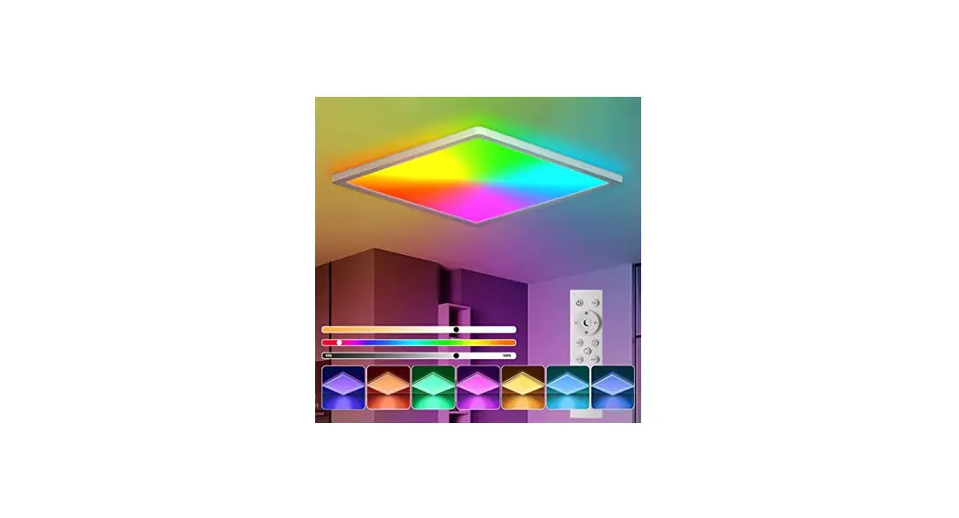 Blnan Ls-cl-g3-24w-dim-wy Rgb Ceiling Light With Remote User Manual