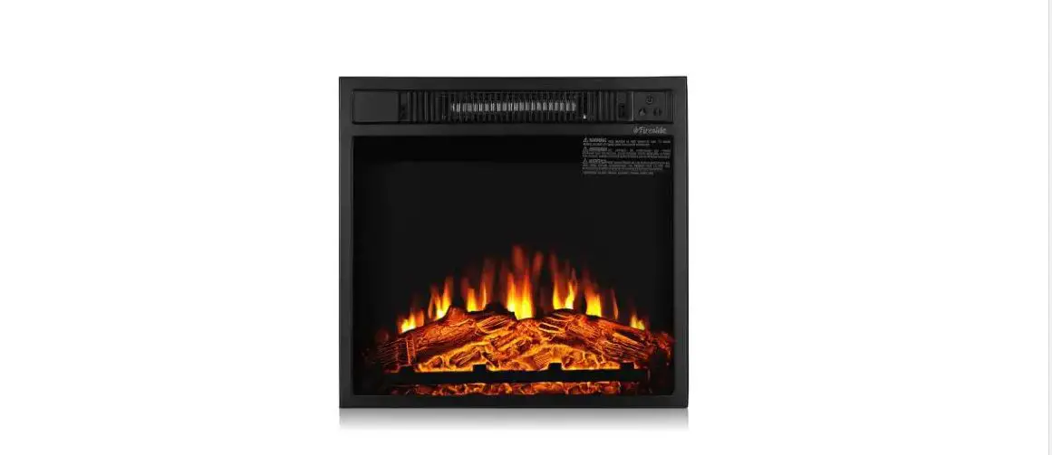 Turbro Fireside Fs18 Realistic Flames Electric Fireplace User Manual