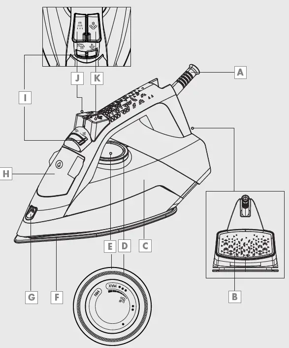 SI 6850 Steam Iron 1